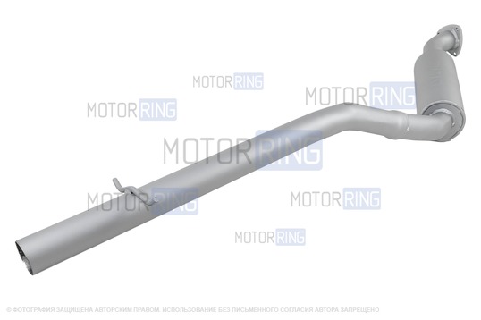 Задняя часть DK Pro 51мм  вместо глушителя для Лада Ока