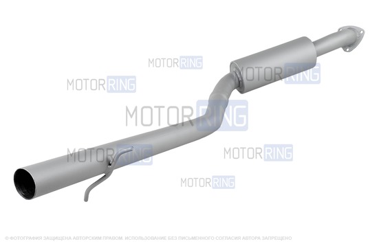 Задняя часть DK Pro 51мм  вместо глушителя для Лада Ока