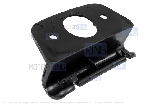 Черные солнцезащитные козырьки с зеркалом и центральным кронштейном для Лада 4х4 (Нива) 1993-2019 г.в.