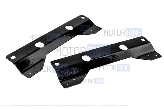 Решетка радиатора в стиле Урбан с кронштейнами и местом под шильдик для Лада 4х4 (Нива)