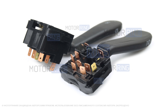 Переключатель подрулевой двухрычажный с пыльниками для Шевроле Нива, Лада Нива 2123