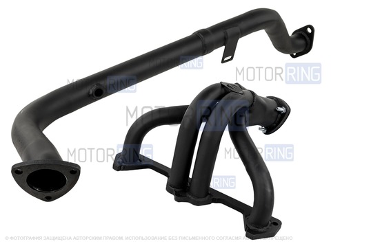 Выпускной коллектор (паук) DK Pro 4-1 под двигатели 2108, 2111, 21114, 21116 для 8 кл ВАЗ 2101-2107_1