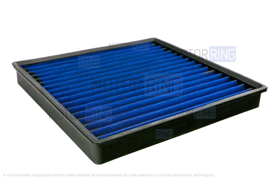 Корпус воздушного фильтра в сборе (6 частей) с фильтром нулевого сопротивления для инжекторных Лада 4х4 (Нива), Нива Легенд