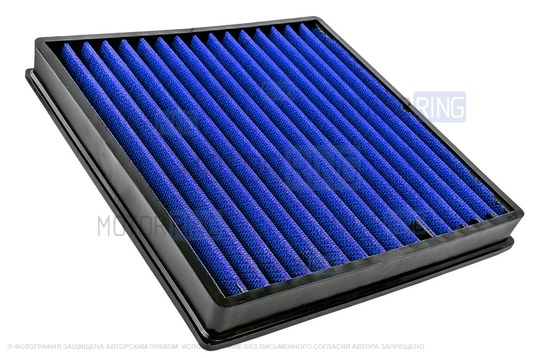 Корпус воздушного фильтра в полусборе (2 части) с фильтром нулевого сопротивления и масляной пропиткой для Лада Калина 1,6л