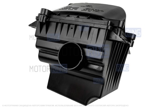 Корпус воздушного фильтра в полусборе (2 части) с фильтром нулевого сопротивления и масляной пропиткой для Лада Калина 1,6л