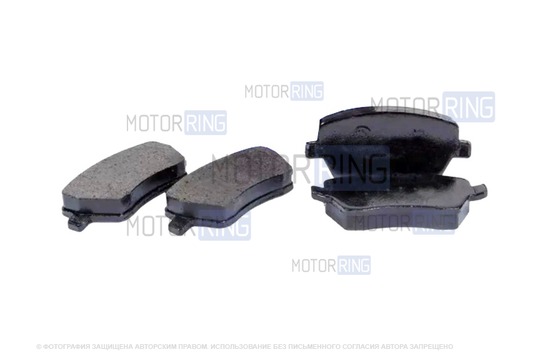 Тормозные колодки передние FORTECH для Лада Веста, Икс Рей Кросс, Ларгус, Ларгус FL до 2023 г.в., Рено Логан, Дастер, Ниссан Террано_1