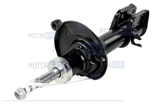 Газомасляная стойка передней подвески СААЗ левая для Лада Гранта, Гранта FL, Калина 2, Датсун