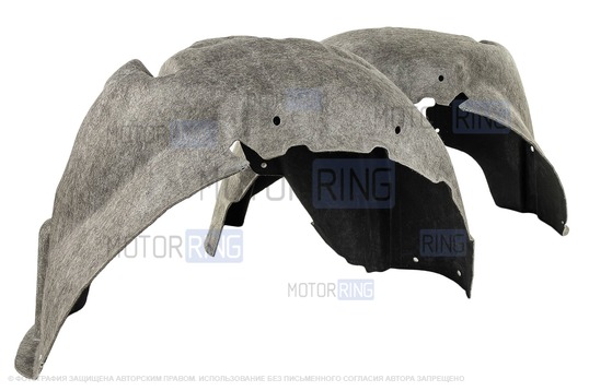 Локеры ворсовые задние для Лада Ларгус FL_1