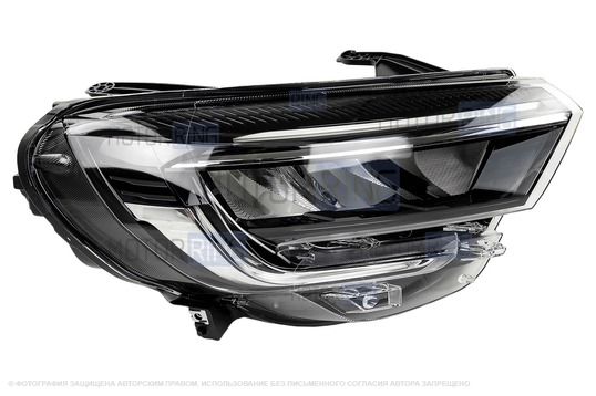 Передняя светодиодная правая фара АвтоСвет образца 2022 года (нового образца) для Лада Веста NG