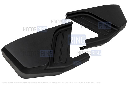 Комплект торцевых заглушек порога Rival