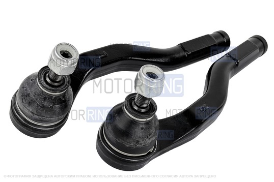 Комплект наконечников рулевой тяги наружный (правый, левый) БелМаг для Лада Веста