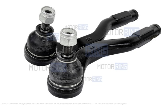 Комплект наконечников рулевой тяги наружный (правый, левый) БелМаг для Лада Веста