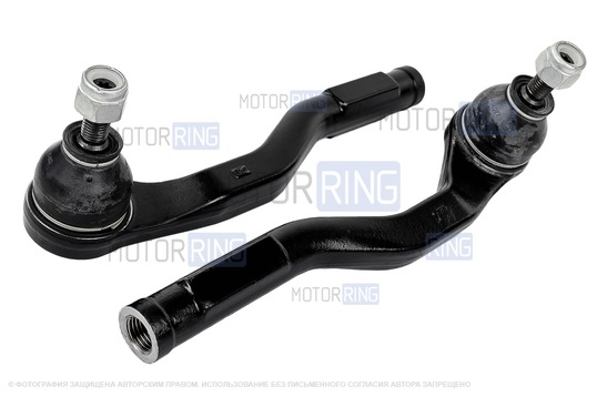 Комплект наконечников рулевой тяги наружный (правый, левый) БелМаг для Лада Веста