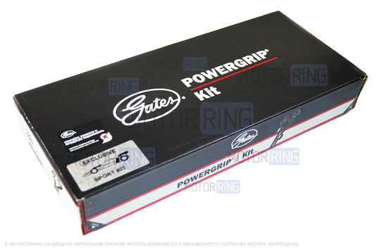 Усиленный комплект ремня ГРМ GATES с помпой Marel Magnum Turbo образца 2112 для 16-клапанных ВАЗ 2110-2112, 2113, 2114