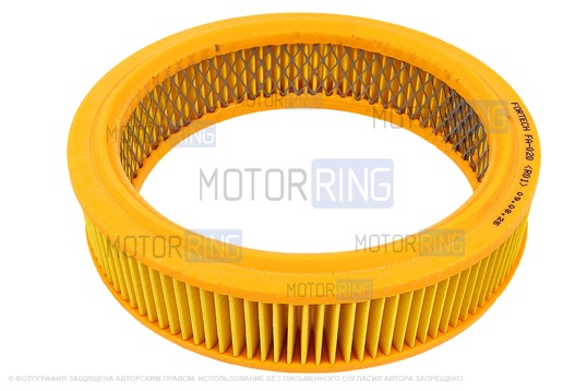 Воздушный фильтр FORTECH для карбюраторных ВАЗ 2101-2107, 2108-21099, 2110-2112, Лада 4х4