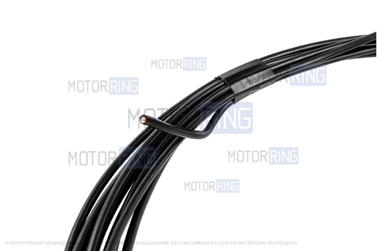 Провод ПВАМ черный 2.5кв.мм Cargen 5м для автопроводки