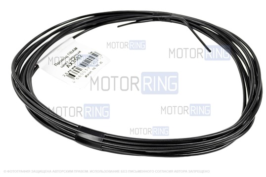 Провод ПВАМ черный 2.5кв.мм Cargen 5м для автопроводки