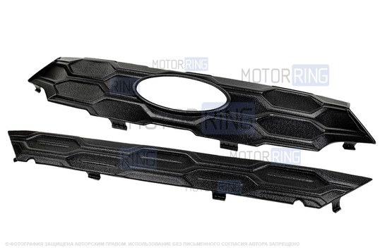 Комплект зимней защиты радиатора (заглушки на зиму) ЯрПласт для Лада Веста NG Кросс