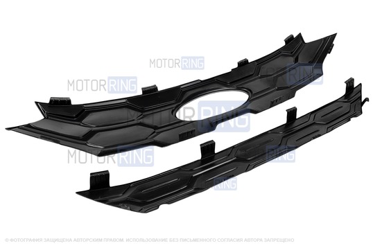 Комплект зимней защиты радиатора (заглушки на зиму) ЯрПласт для Лада Веста NG Кросс