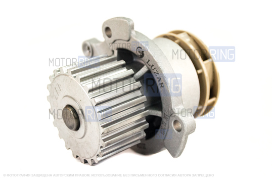 Усиленный комплект ремня ГРМ CHINA ORIGINAL GATES с помпой Luzar Turbo образца 2112 для 16-клапанных ВАЗ 2110-2112, 2113, 2114