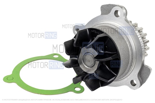 Комплект ремня ГРМ Gates с помпой ТЗА Стандарт для 8-клапанных Лада Калина, Калина 2, Гранта, Гранта FL, Приора, Ларгус, Ларгус FL, Веста NG, Датсун