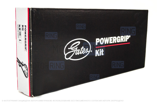 Комплект ремня ГРМ Gates с помпой ТЗА Стандарт для 8-клапанных Лада Калина, Калина 2, Гранта, Гранта FL, Приора, Ларгус, Ларгус FL, Веста NG, Датсун