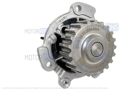 Комплект ремня ГРМ Gates с помпой ТЗА Люкс для 8-клапанных Лада Калина, Калина 2, Гранта, Гранта FL, Приора, Ларгус, Ларгус FL, Веста NG, Датсун