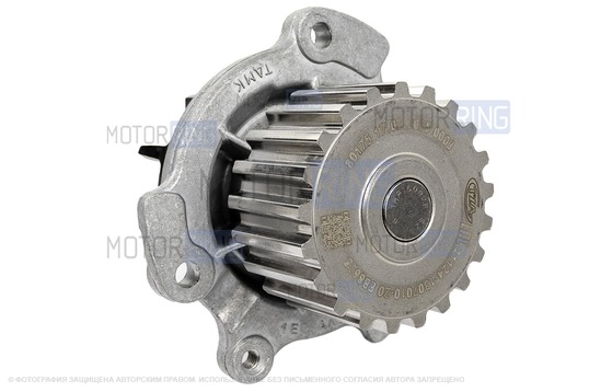 Усиленный комплект ремня ГРМ GATES с помпой ТЗА образца 2112 серии Комфорт для 16-клапанных ВАЗ 2110-2112, 2113, 2114