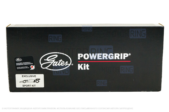 Усиленный комплект ремня ГРМ GATES с помпой ТЗА серии Комфорт для 8-клапанных ВАЗ 2108-21099, 2110-2112, 2113-2115, Лада Приора, Калина, Калина 2, Гранта в комплектации Стандарт, Ока