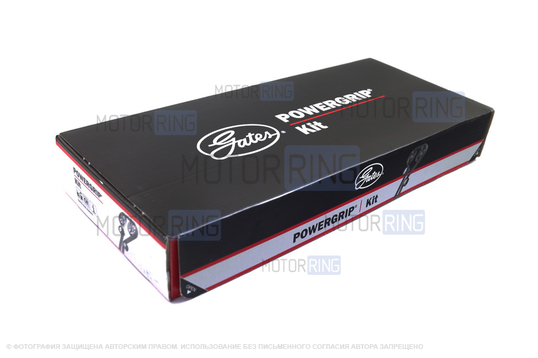 Комплект ремня ГРМ GATES с помпой ТЗА серии Стандарт для 8-клапанных ВАЗ 2108-21099, 2110-2112, 2113-2115, Лада Приора, Калина, Калина 2, Гранта в комплектации Стандарт, Ока