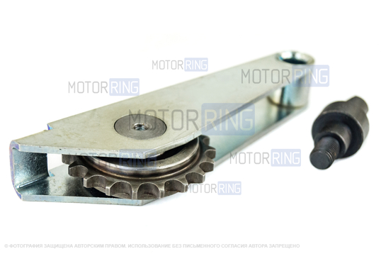 Шестеренчатый башмак натяжителя цепи 21214 под однорядную цепь для Лада 4х4 (Нива), Шевроле Нива _1