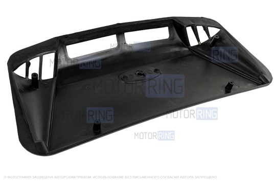 Воздухозаборник Ростов на капот с уплотнителем пластиковых накладок (2 метра) для Лада 4х4, Нива Легенд