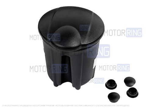 Тоннель пола черный Комфорт с пепельницей для Лада 4х4 (Нива) 2121, 21213, 21214, 2131