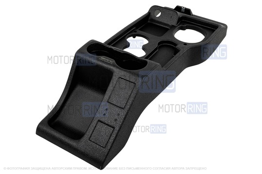 Тоннель пола черный Комфорт с пепельницей для Лада 4х4 (Нива) 2121, 21213, 21214, 2131