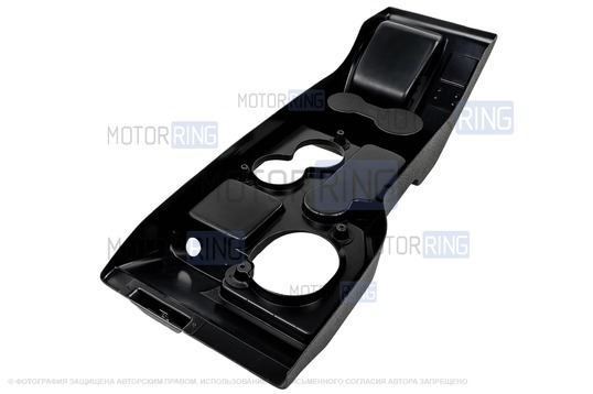 Тоннель пола черный Комфорт с пепельницей для Лада 4х4 (Нива) 2121, 21213, 21214, 2131