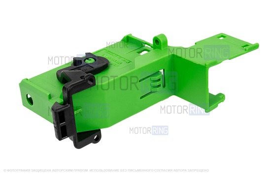 Разъем (колодка) комбинации приборов Норма зеленый без проводов для Лада Калина, Приора