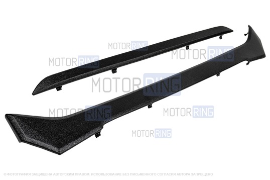 Комплект зимней защиты радиатора в нижнюю решетку бампера (заглушка на зиму) ЯрПласт для Лада Веста Кросс_1