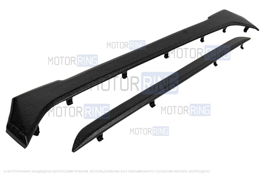 Комплект зимней защиты радиатора в нижнюю решетку бампера (заглушка на зиму) ЯрПласт для Лада Веста Кросс