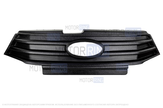 Зимняя защита радиатора (заглушка на зиму) ЯрПласт верхняя для Лада Веста