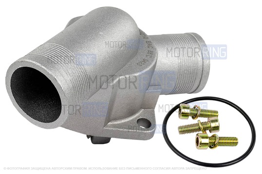 Крышка термостата FINORD с элементом 21082 для инжекторных ВАЗ 2108-21099, 2110-2112, 2113-2115, Лада Приора, Калина_1