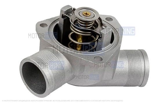 Крышка термостата FINORD с элементом 21082 для инжекторных ВАЗ 2108-21099, 2110-2112, 2113-2115, Лада Приора, Калина