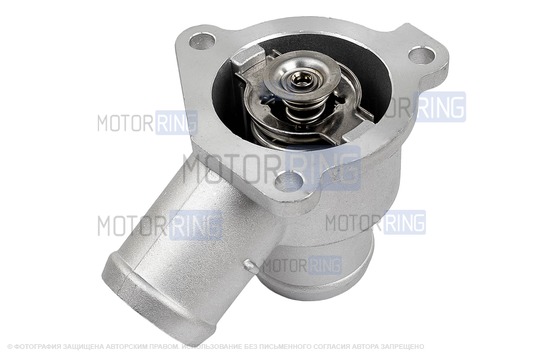 Крышка термостата LUZAR с термоэлементом (Зима 92 градуса) для Лада Калина