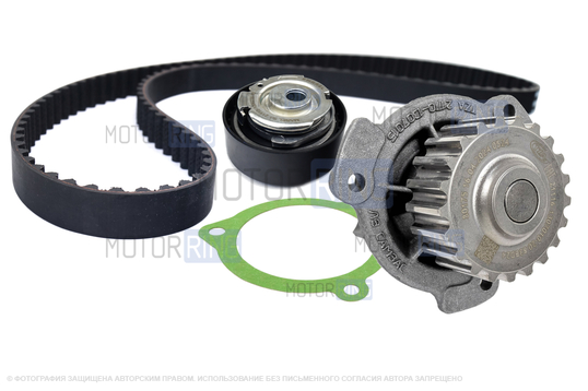 Комплект ремня ГРМ Marel Standart с помпой ТЗА серии Комфорт образца 21116 для 8-клапанных Лада Калина, Калина 2, Гранта, Гранта FL, Приора, Ларгус, Ларгус FL, Веста NG, Датсун_1