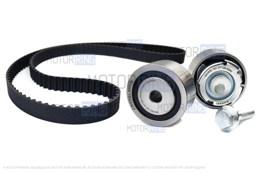 Комплект ГРМ Marel Magnum с помпой 21126 ТЗА серии Комфорт для 16-клапанных Лада Приора, Калина, Калина 2, Гранта, Гранта FL, Ларгус, Ларгус FL, Веста, Икс Рей, Датсун