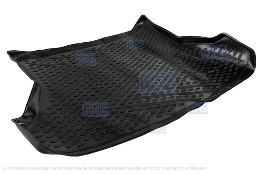 Полиуретановый коврик Rezkon в багажник для Лада Калина 2, Гранта FL универсал_1
