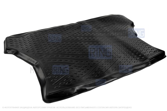 Полиуретановый коврик Rezkon в багажник для Лада Калина 2, Гранта FL универсал