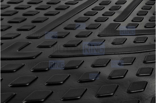 Полиуретановый коврик Rezkon в багажник для Лада Калина 2, Гранта FL универсал