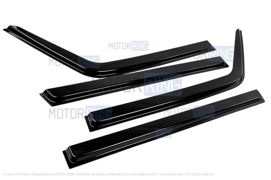 Дефлекторы (ветровики) дверей Azard Voron Glass для ВАЗ 2104
