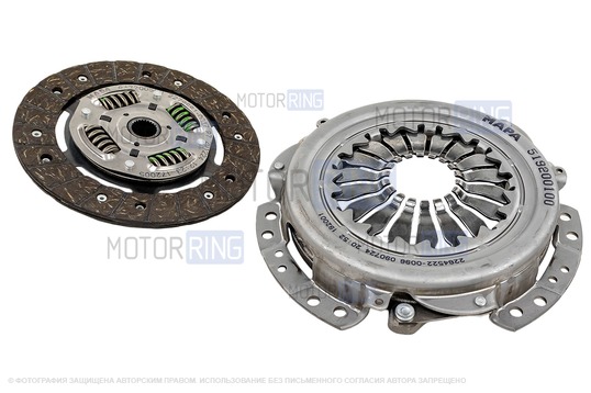 Сцепление MAPA без выжимного под КПП JH3, JR5 для Лада Веста, Ларгус, Икс Рей