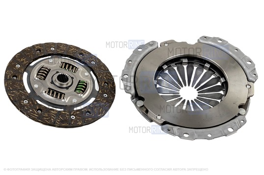 Сцепление MAPA в сборе под кулисный привод КПП для Лада Приора, Калина, Гранта